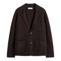 KNITTED BOILED-WOOL BLAZER