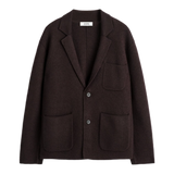 KNITTED BOILED-WOOL BLAZER
