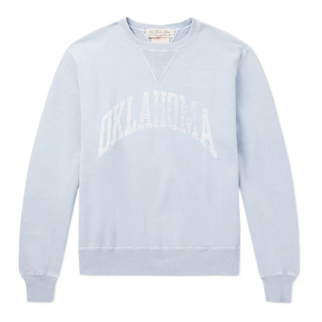Oklahoma Printed Cotton-Jersey Sweatshirt