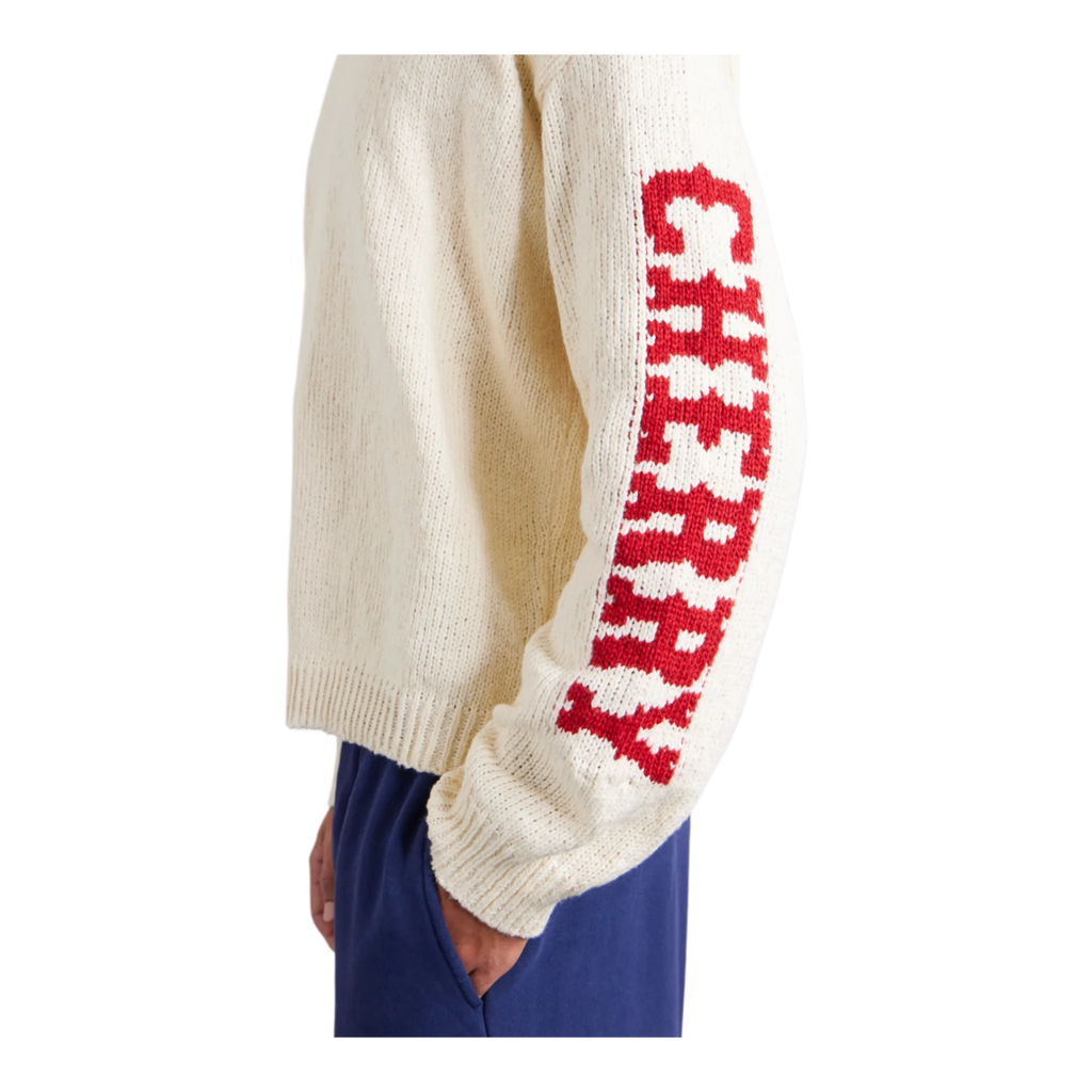 Logo-Intarsia Cotton Sweater