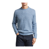 Lee Wool Knitted Sweater Denim Blue