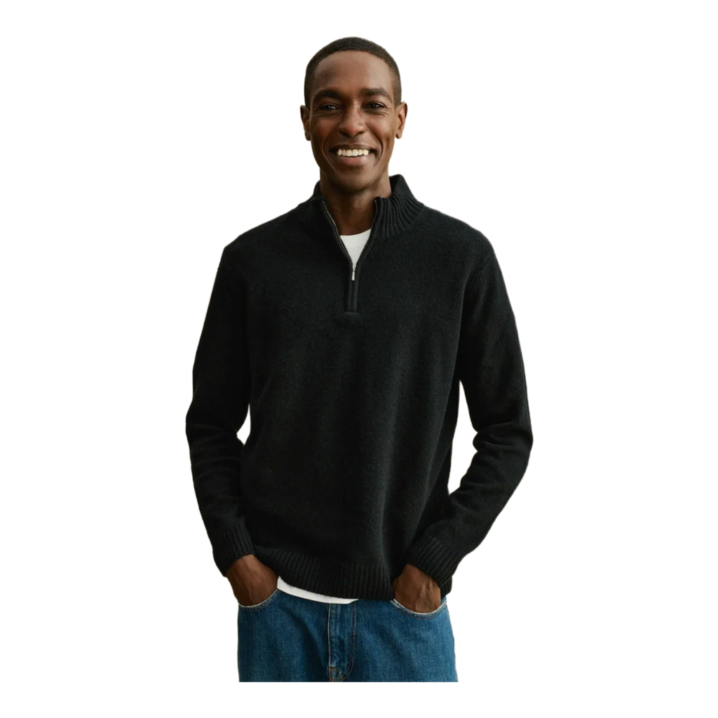 Almonte Half-Zip Lambswool Sweater