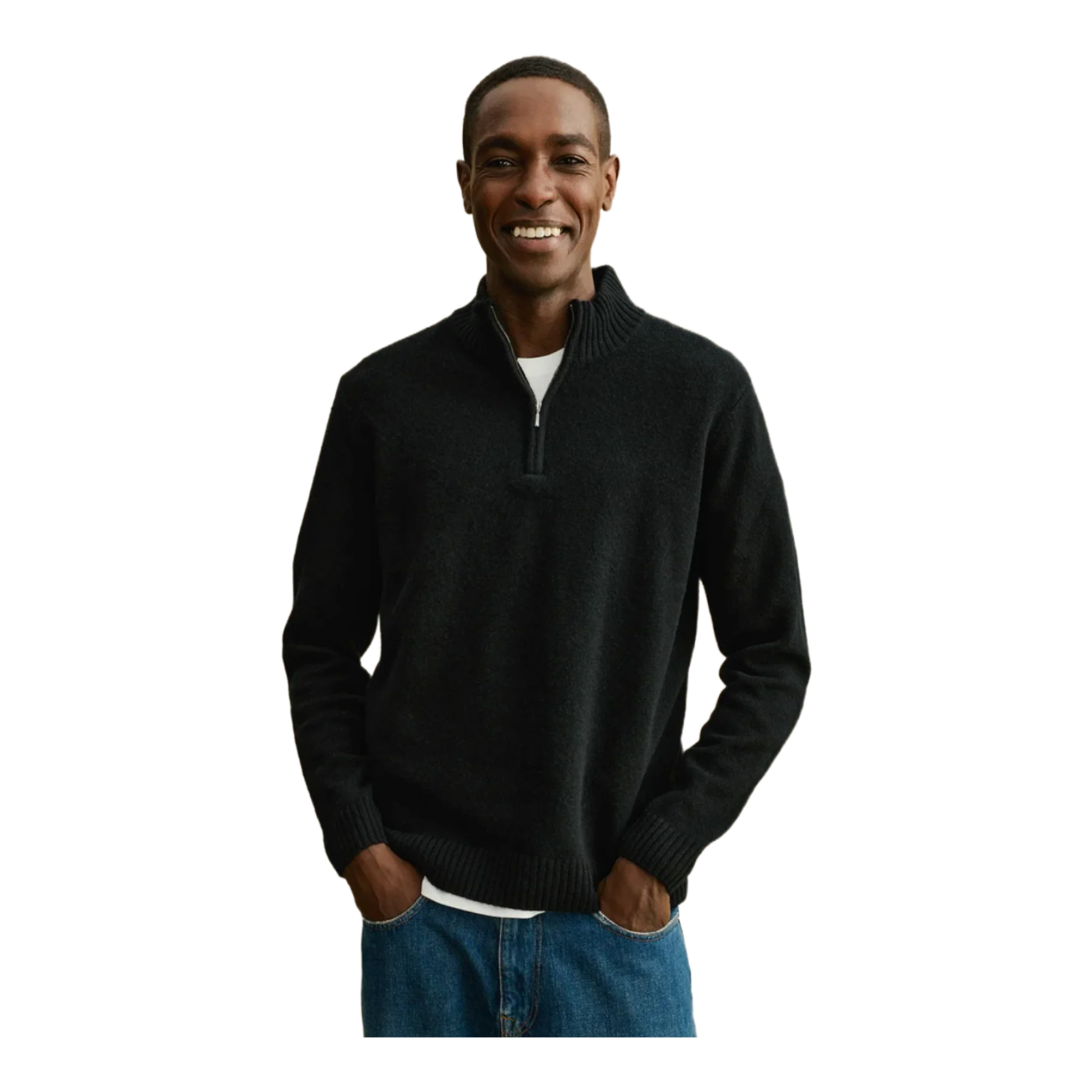 Almonte Half-Zip Lambswool Sweater