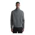 MERINO WOOL ZIP-UP TRACK JACKET