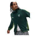 Green Sport Knit Track Top