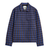 COTTON ZIPPED OVERSHIRT