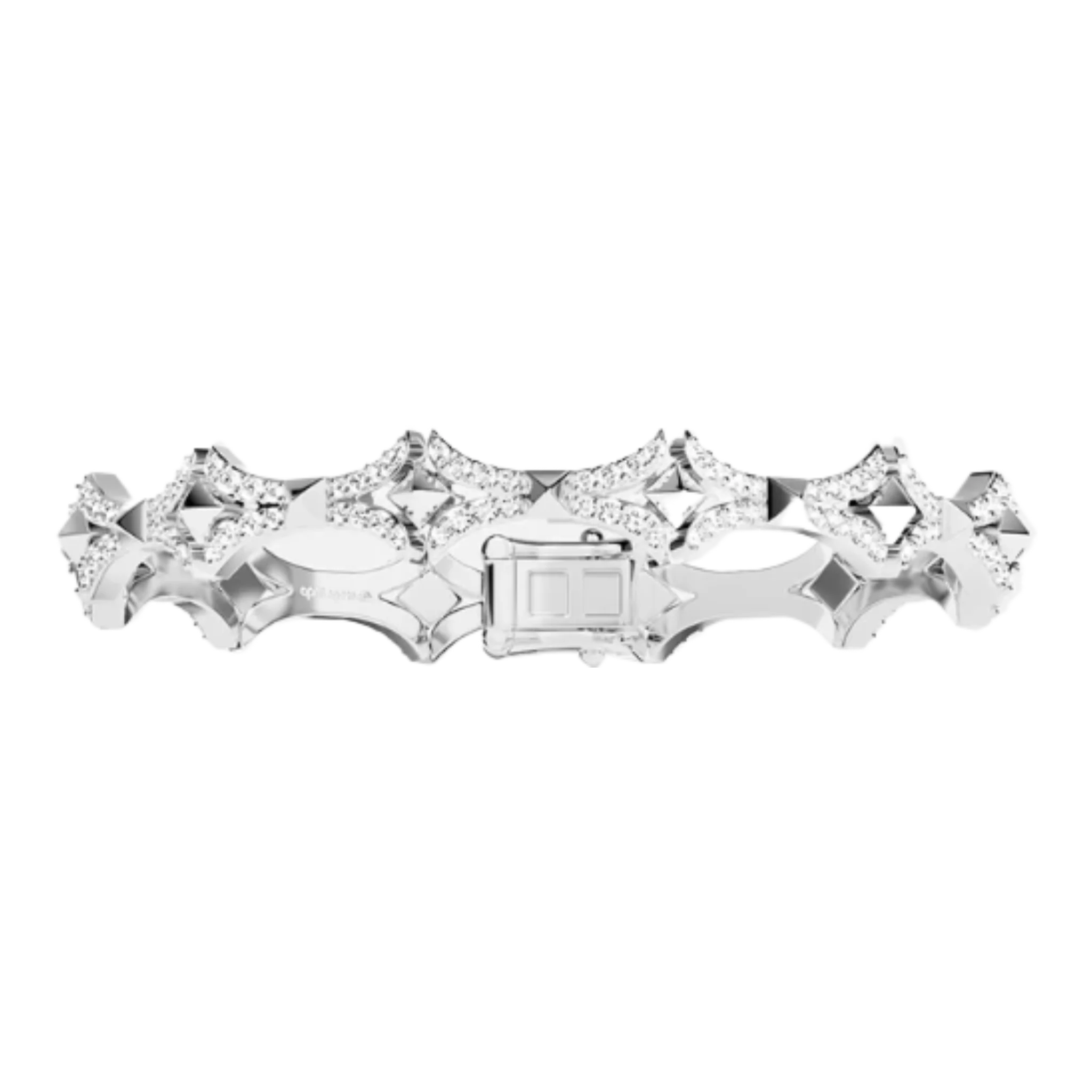 yacht club Cross Bracelet White