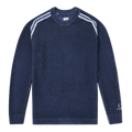 Striped Logo-Embroidered Cotton-Chenille Sweater