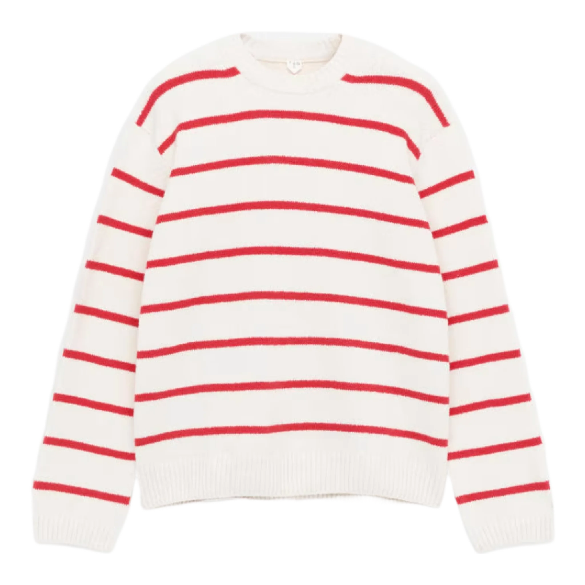 Relaxed Cotton Blend Jumper