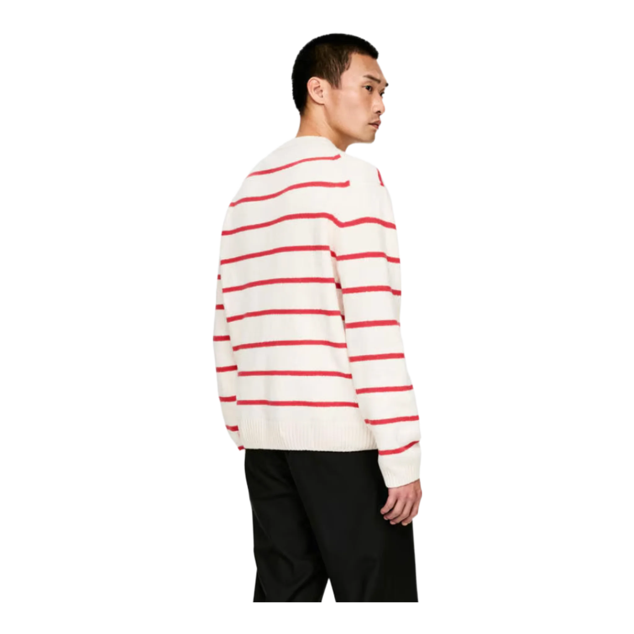 Relaxed Cotton Blend Jumper