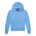 Garment-Dyed Cotton-Jersey Zip-Up Hoodie