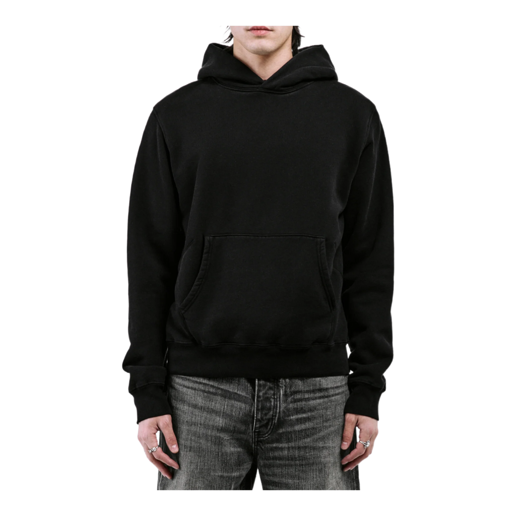 Darted Hoodie - Black