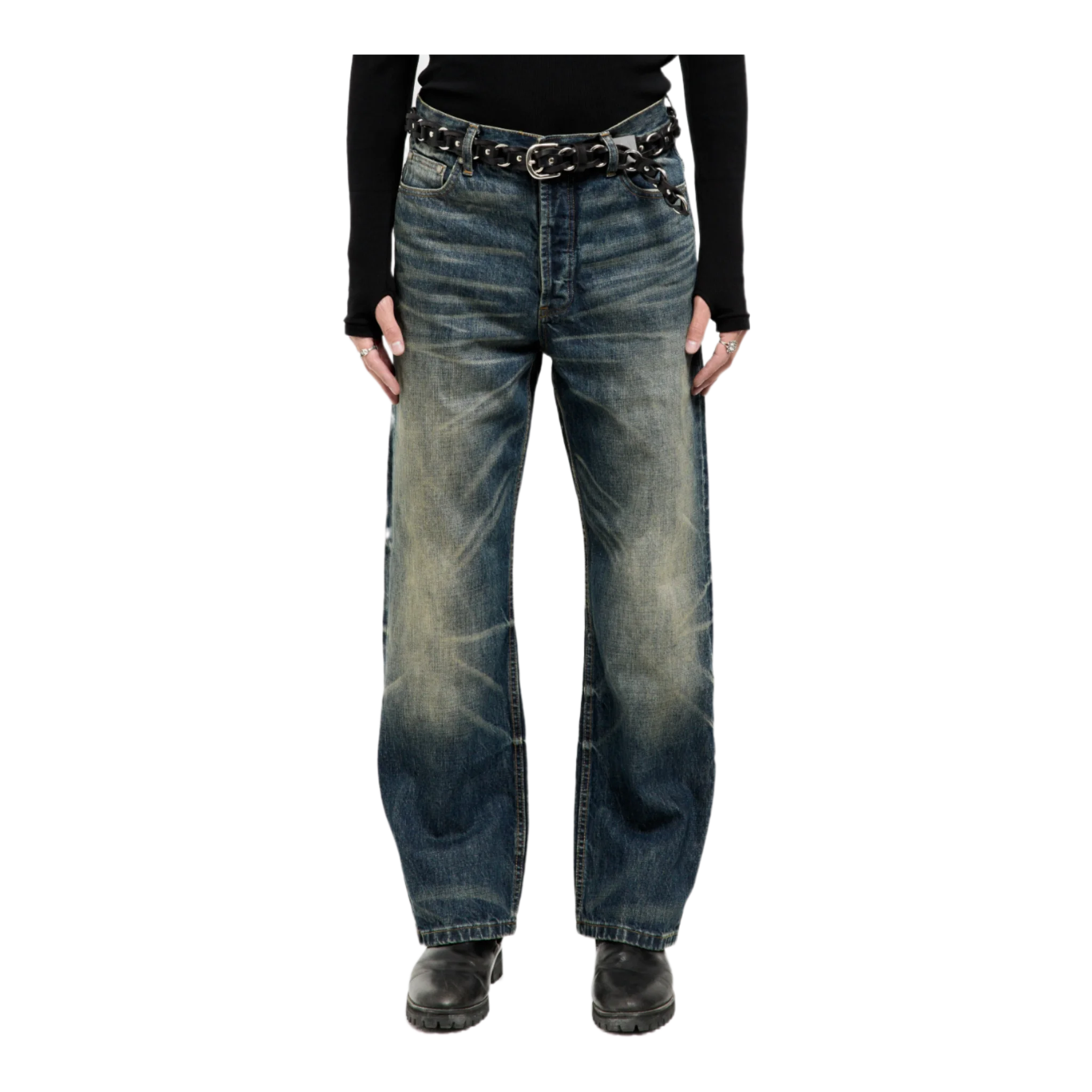 Haze Straight Leg Japanese Denim - Dark-Wash