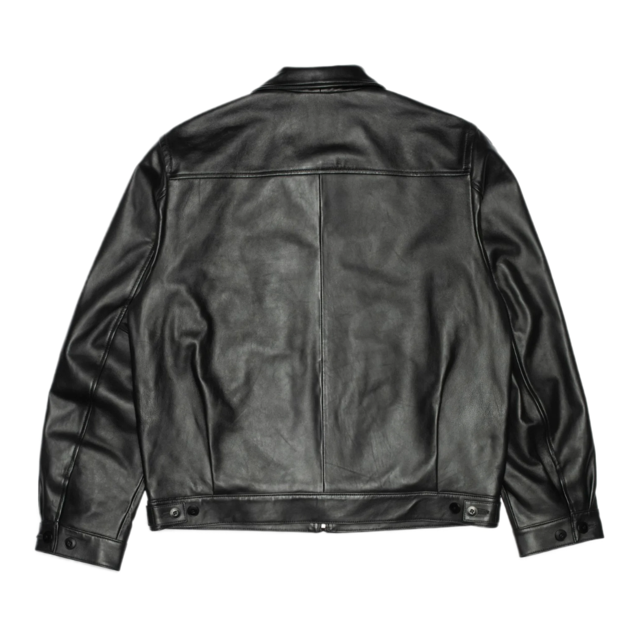 Blake Zip Jacket Leather Black