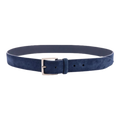 Suede belt