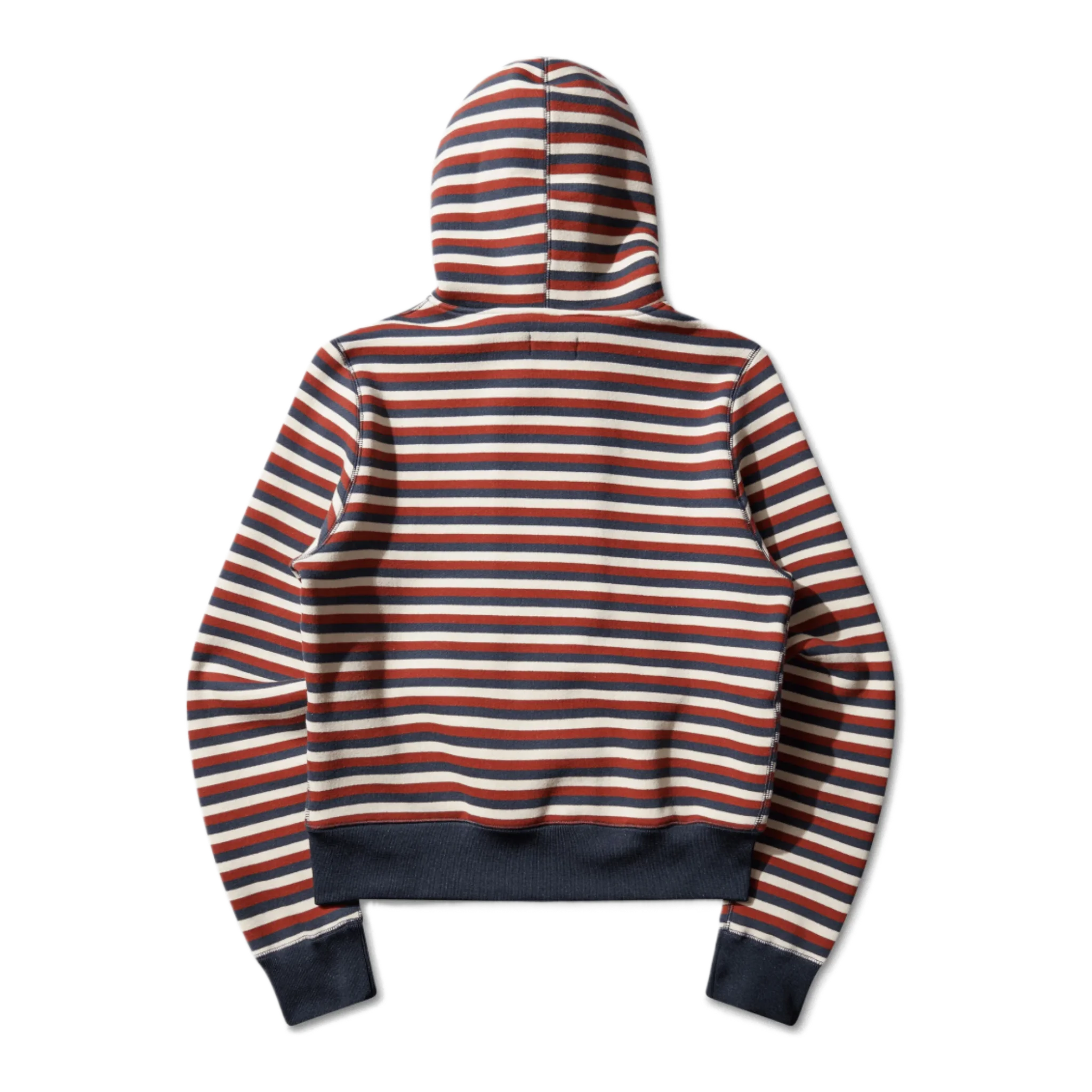Double Layered Zip Up Hoodie Red