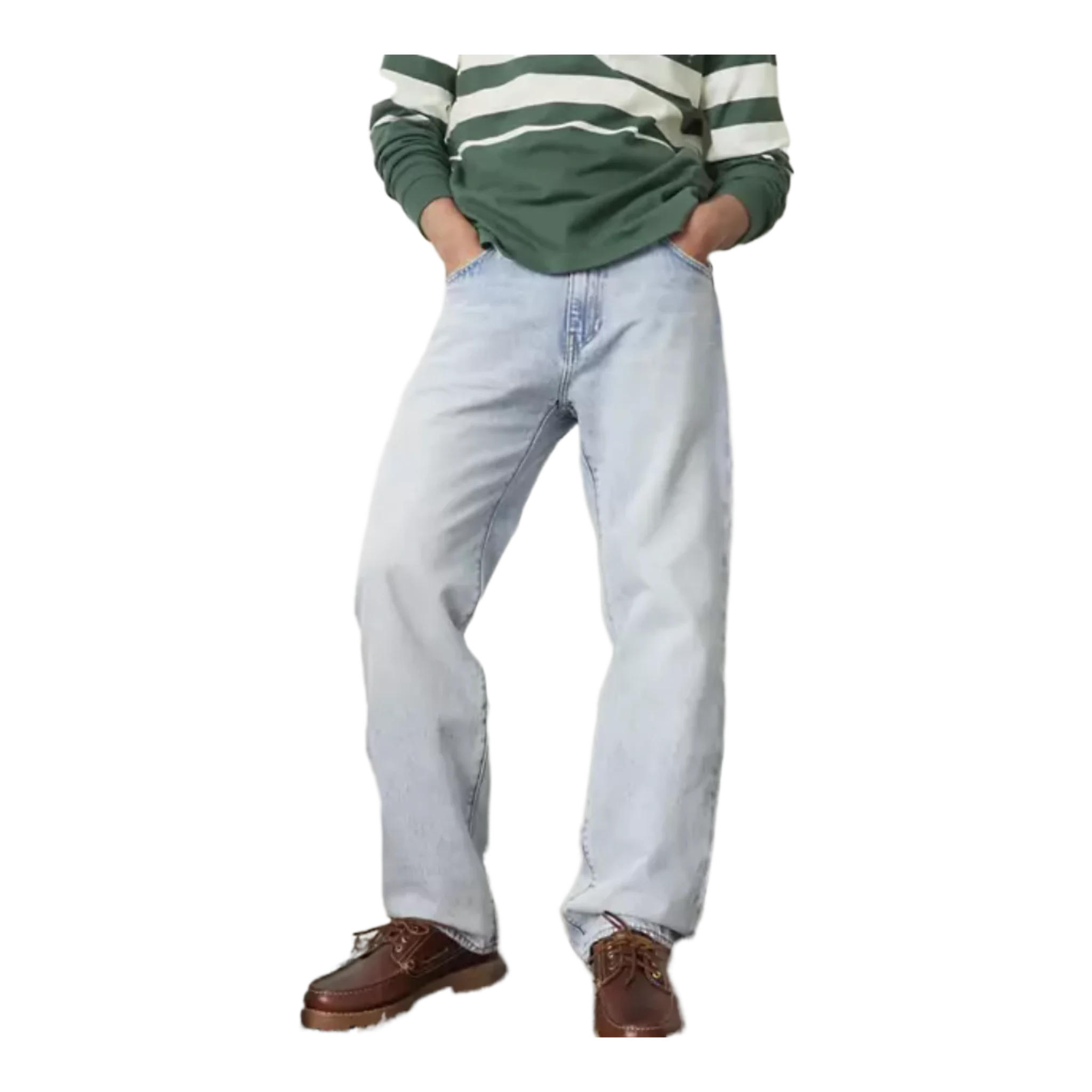 555™ Relaxed Straight Jeans Baby Blue