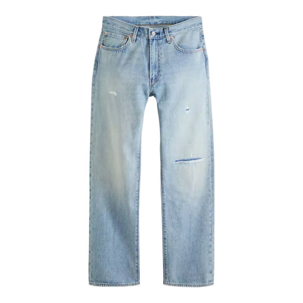 555™ Relaxed Straight Jeans Distressed