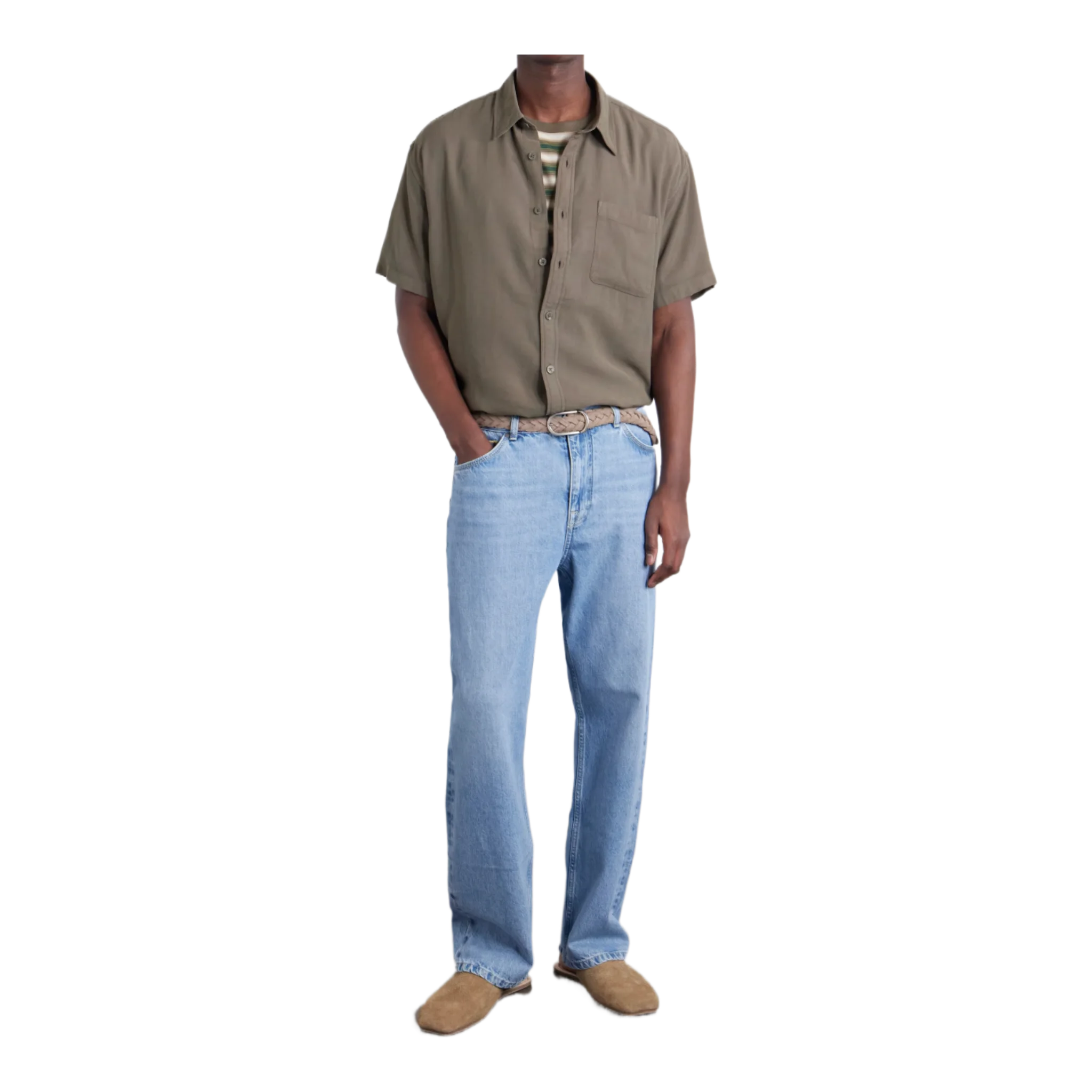 Otis 10031 Straight-Leg Organic and Recycled Selvedge Jeans
