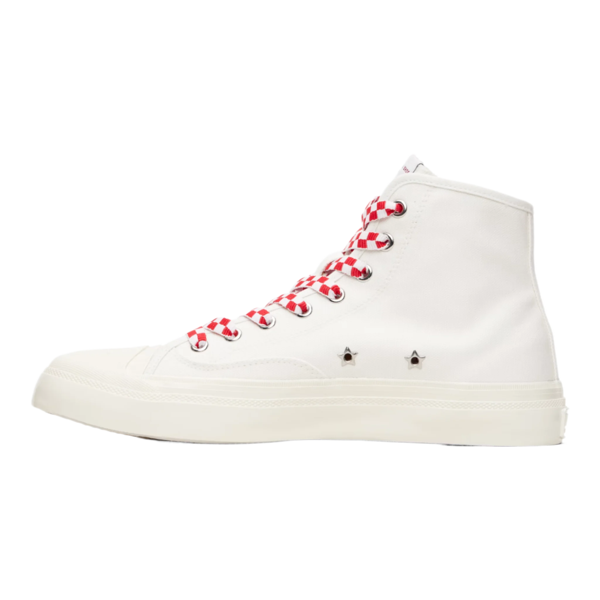 White Kenzo Paris 'KENZO Hoshi' High Top Sneakers