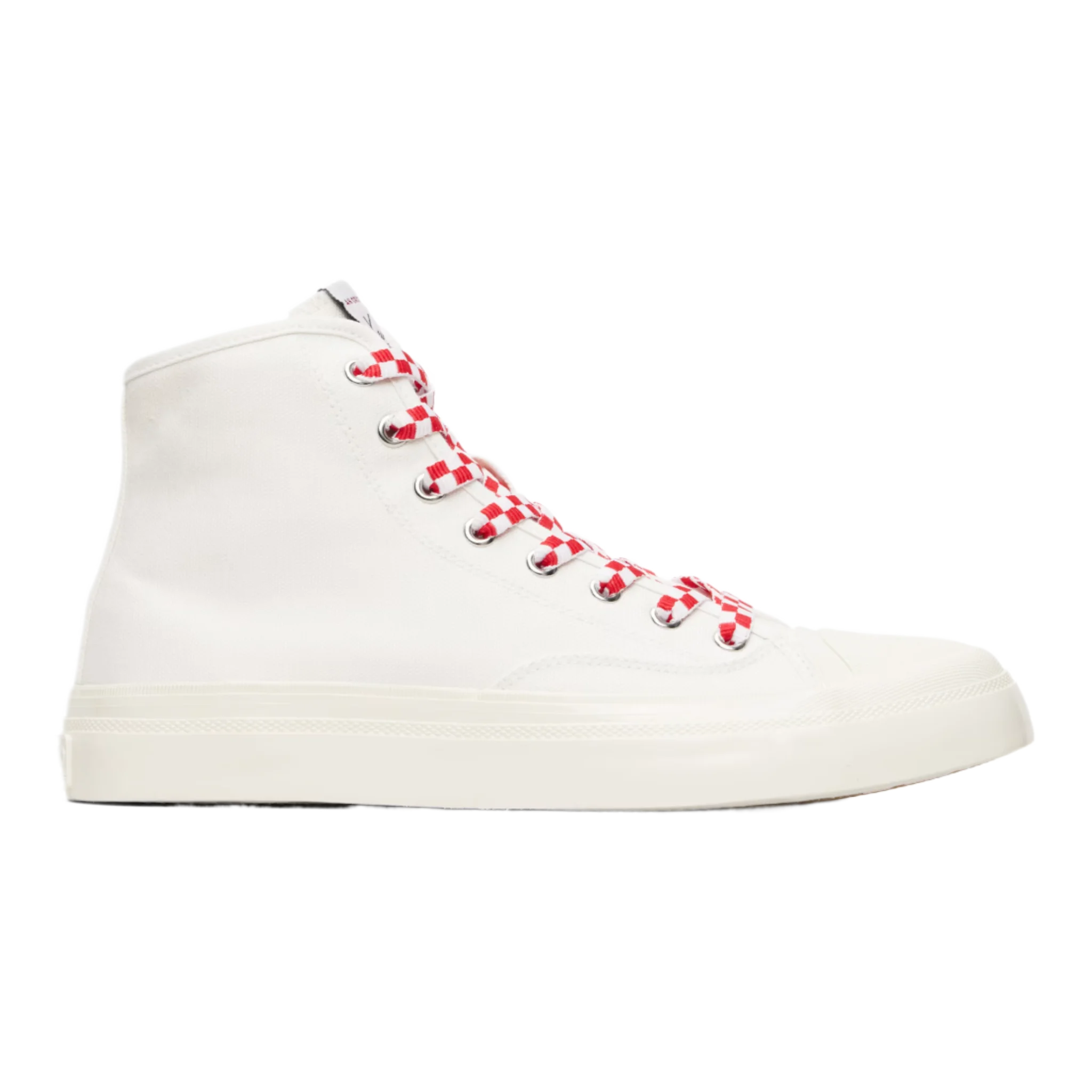 White Kenzo Paris 'KENZO Hoshi' High Top Sneakers
