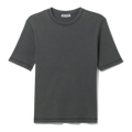 CLASSIC SLIM RIBBED COTTON T-SHIRT