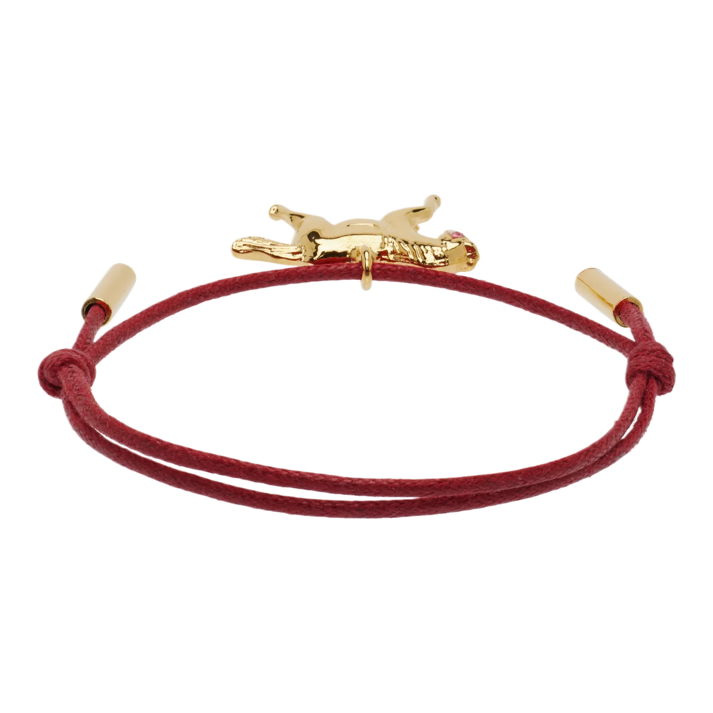 Shoelace Horse Charm Bracelet