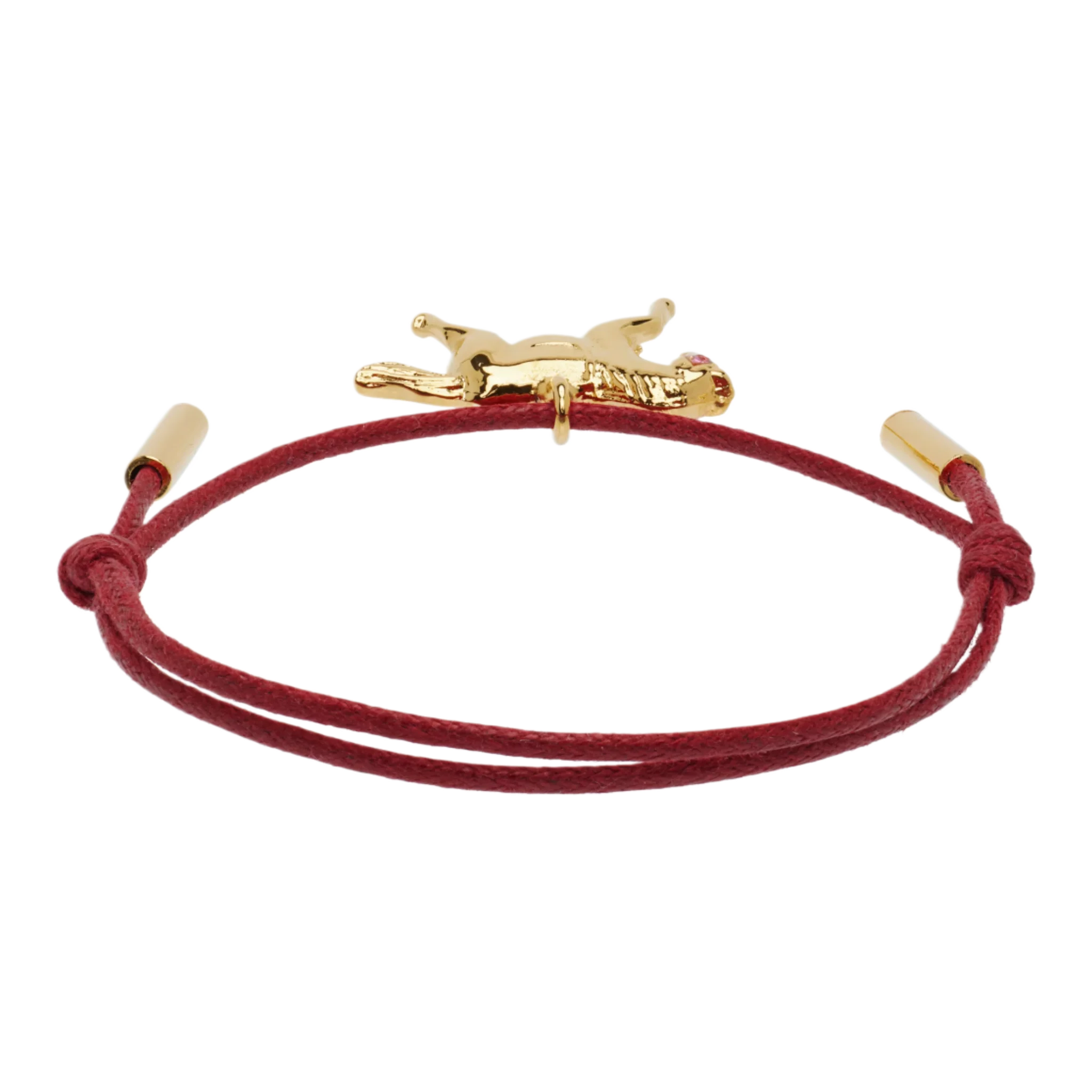 Shoelace Horse Charm Bracelet