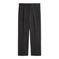 Pinstriped Relaxed-Fit Wide-Leg Trousers