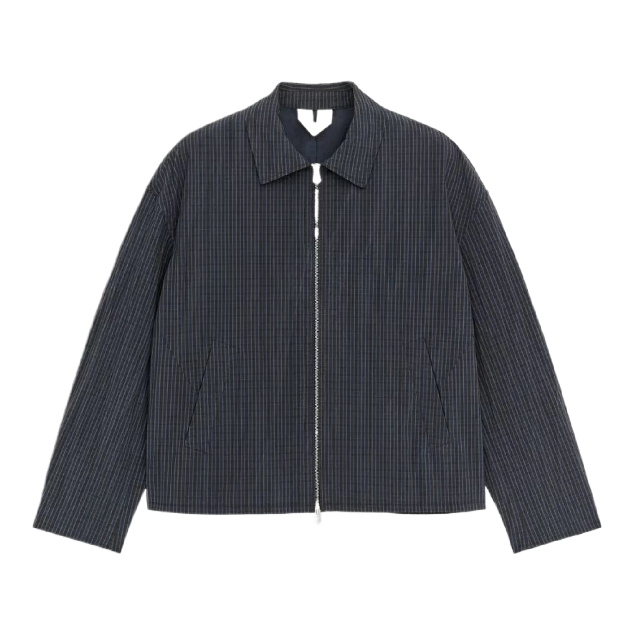 Cotton Blend Zip Jacket