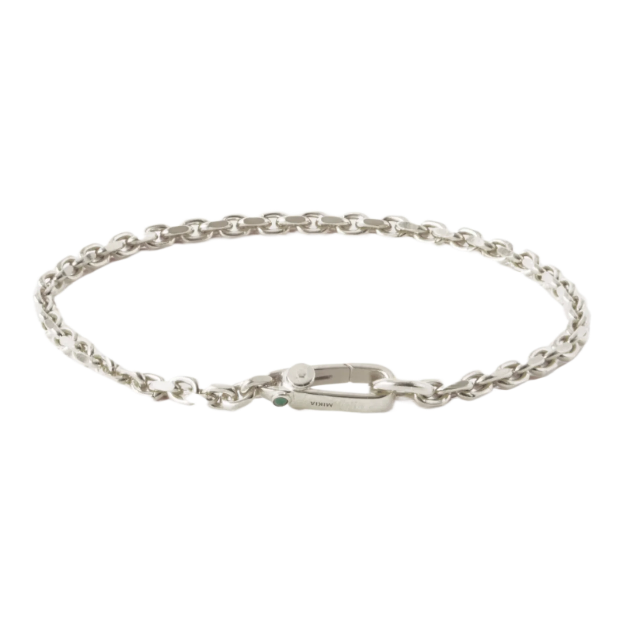 Sterling Silver Sapphire Chain Bracelet