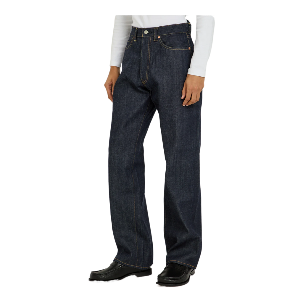 Relaxed wide-leg jeans