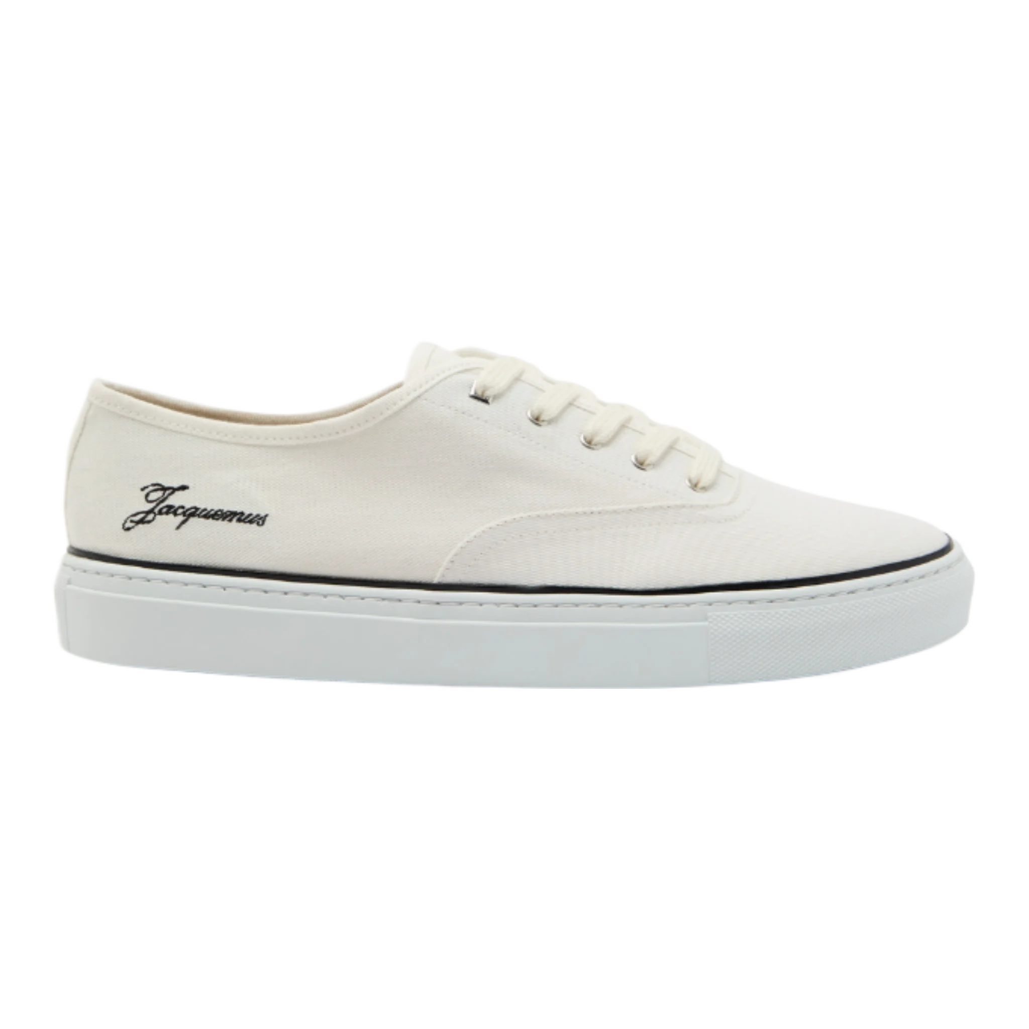 Les Fefe logo-embroidered canvas sneakers