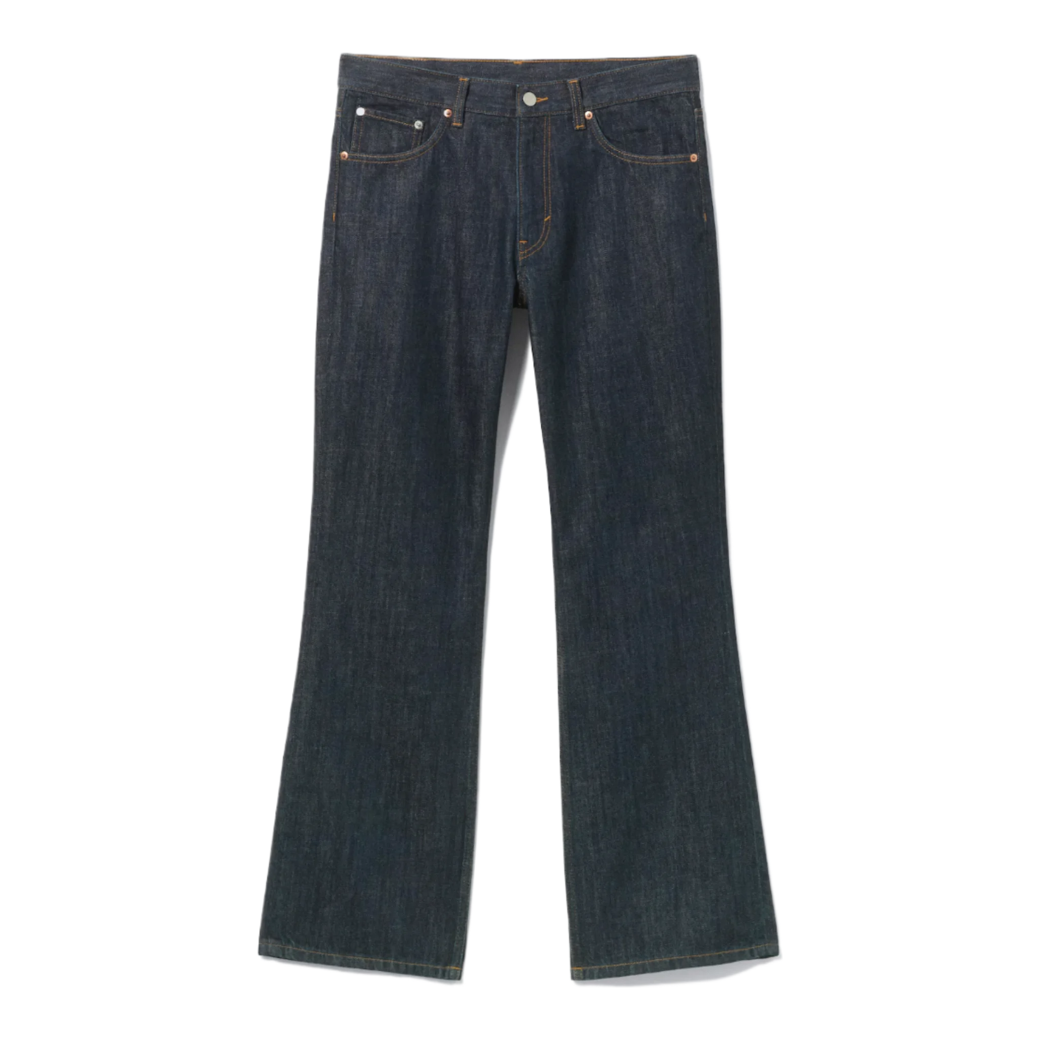 MERCURY MID WAIST RELAXED BOOTCUT LEG JEANS