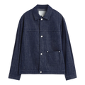Denim shirt jacket indigo