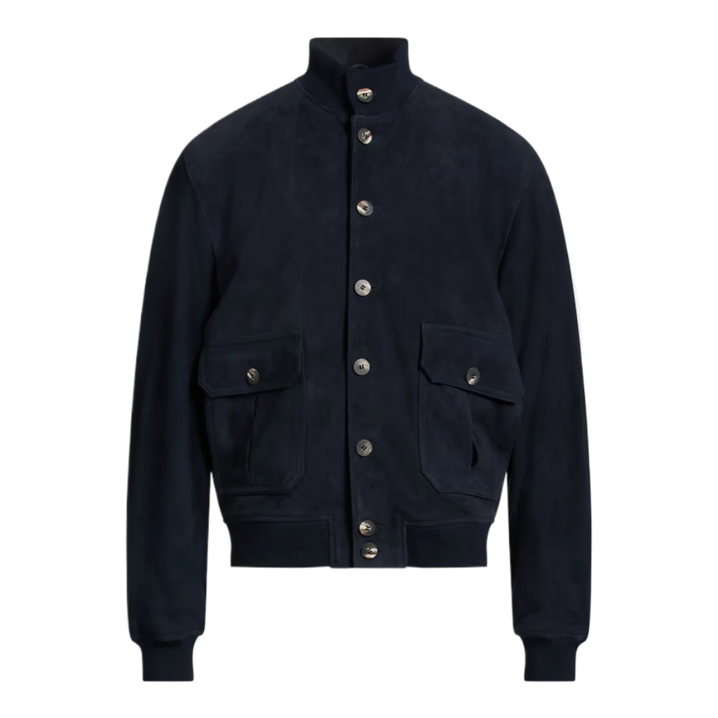 Vicente suede bomber jacket