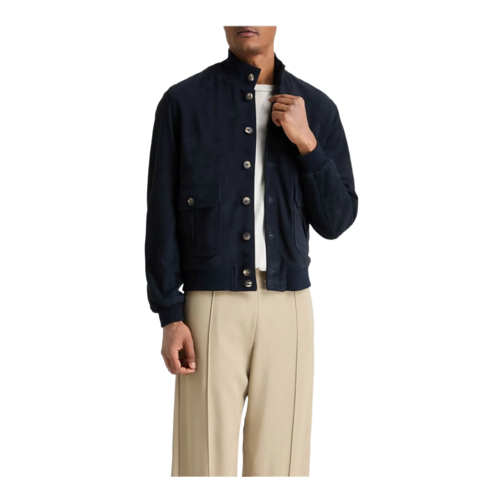 Vicente suede bomber jacket