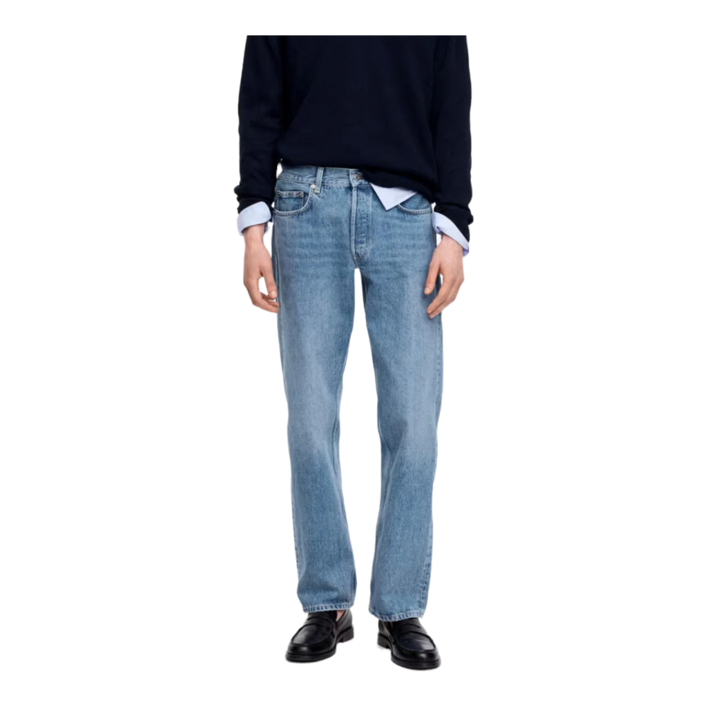 OCEAN Loose Straight Jeans
