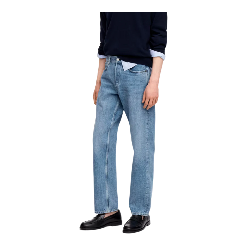 OCEAN Loose Straight Jeans