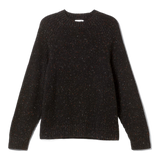 RELAXED FIT NEPPED KNIT SWEATER