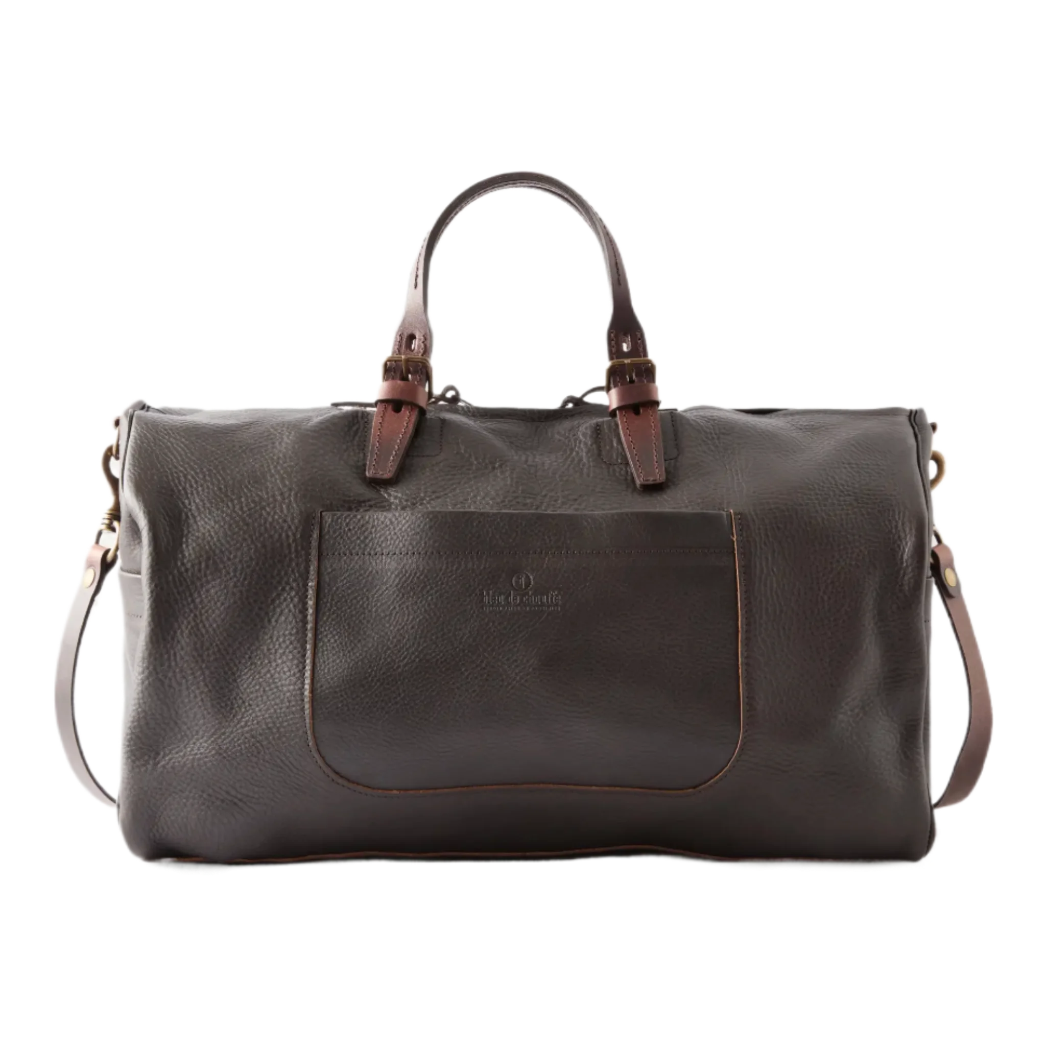 Full-Grain Leather Weekend Bag