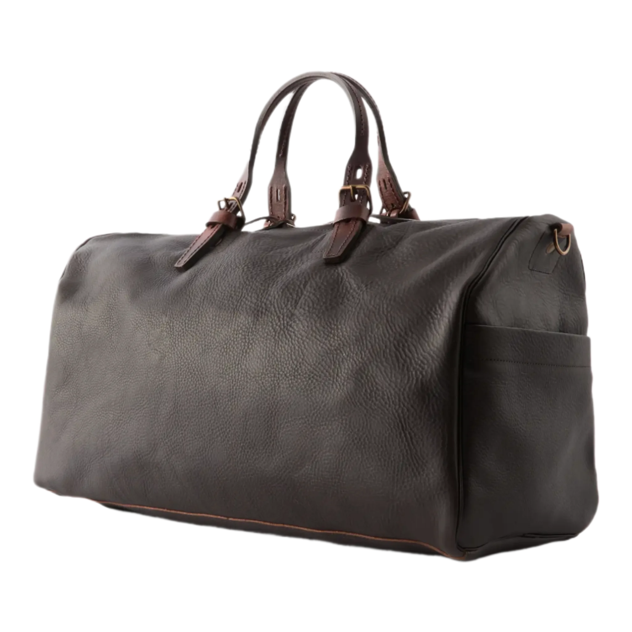 Full-Grain Leather Weekend Bag