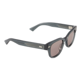 Round-Frame Acetate Sunglasses