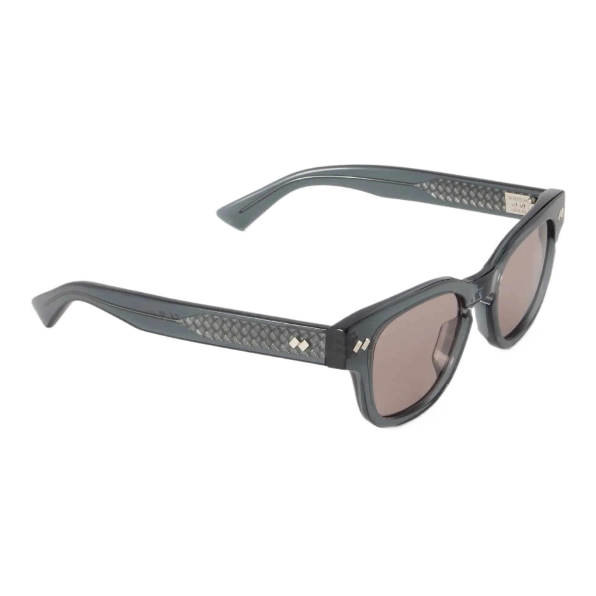 Round-Frame Acetate Sunglasses