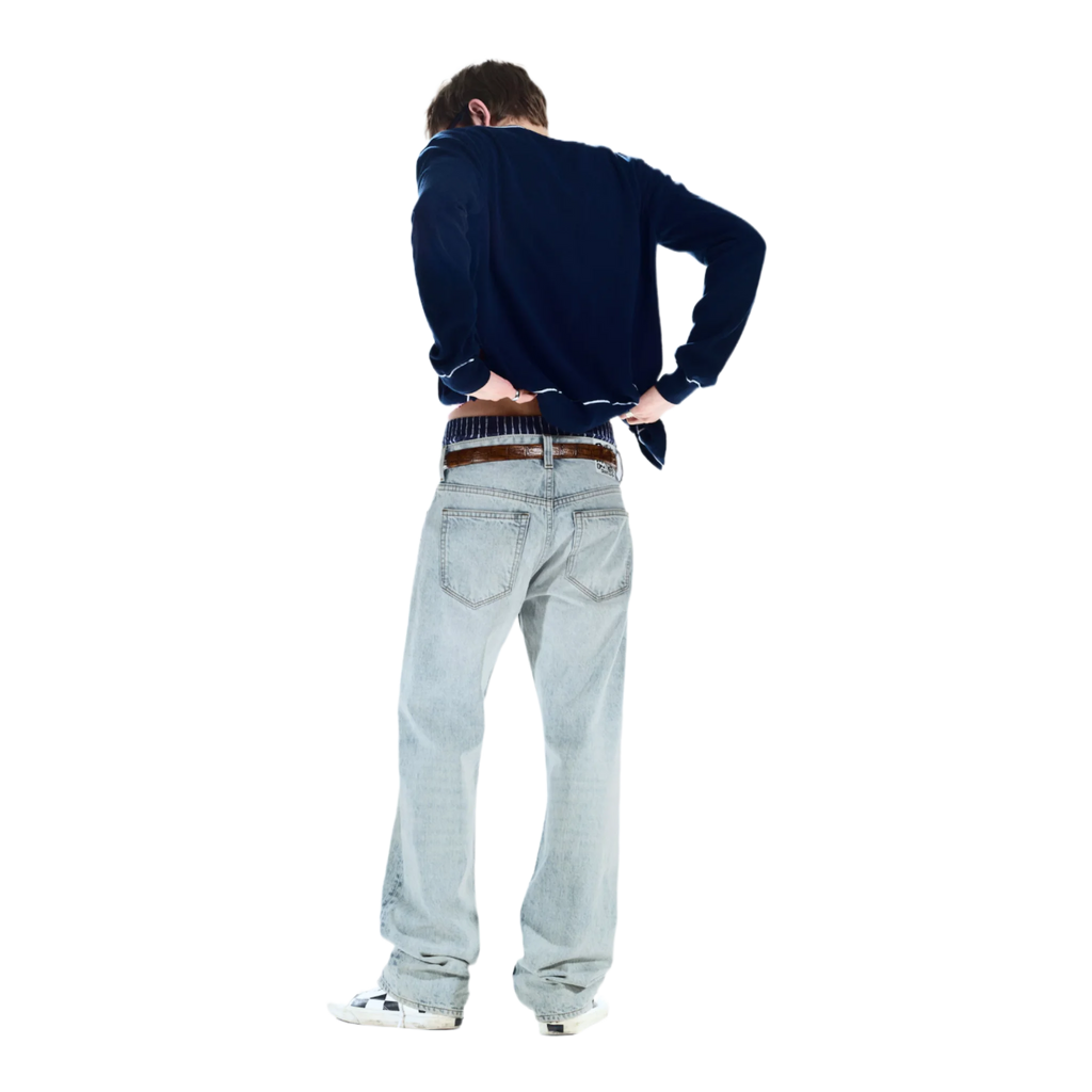 ANTI UNISEX LOW WAIST REGULAR STRAIGHT JEANS