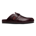 Burgundy Outdoor Mule Loafers