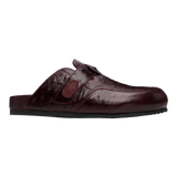 Burgundy Outdoor Mule Loafers