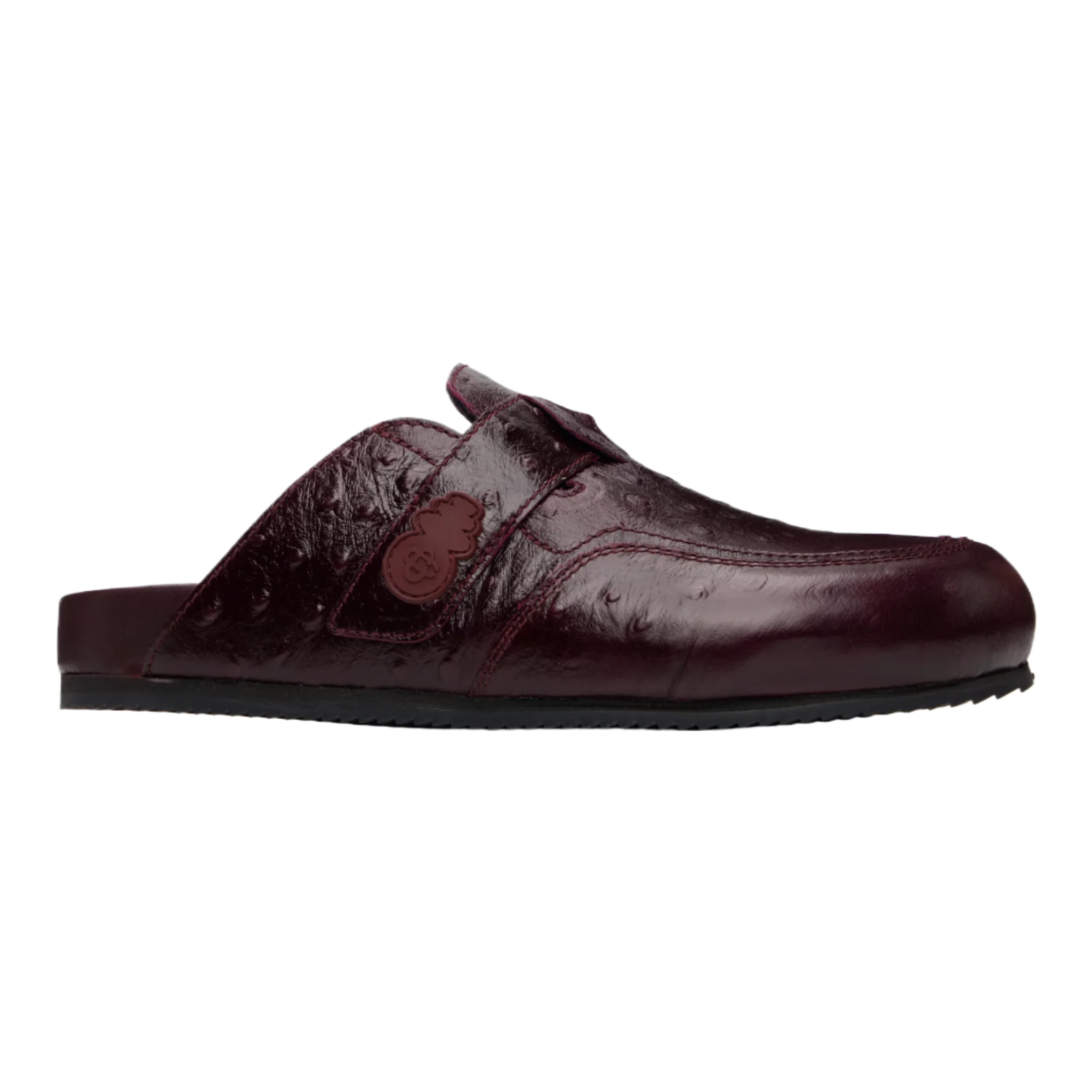 Burgundy Outdoor Mule Loafers