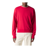 Cotton, wool and silk sweatshirt
