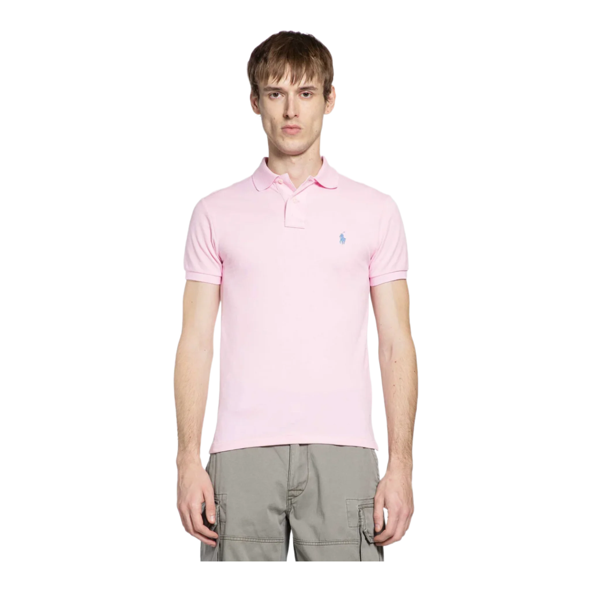 Custom Slim Fit Interlock Polo Shirt